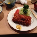 とんかつ とんき - ヒレ定食　1900円