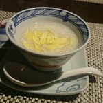 醤香 - こぼれ梅と宝船の白玉ぜんざい