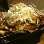 醤香 - 自家製甜麺醤のこだわり回鍋肉、朴葉焼き仕立て