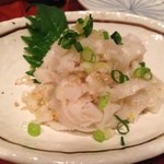 仲垣 - 味付き！！！センマイ刺し！うまいねえ