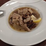 ピッツェリア ファッブリカ 1090 - ギアラ煮込み　レモン風味