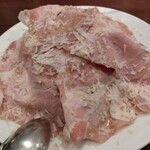 ピッツェリア ファッブリカ 1090 - 自家製豚肩ロースハムサラダ　西洋わさびと