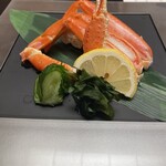 日本料理 雲海 - 茹で蟹