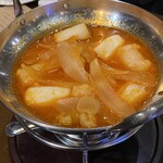 ビアホフ ガンバリウス - ホルモン鍋