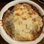 珈琲グルメ - チーズたっぷり！マヨネーズが潜んでます。