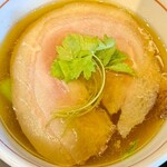 らぁ麺 飛鶏 - 地鶏と鰤のつけそば大盛