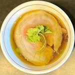 らぁ麺 飛鶏 - 地鶏と鰤のつけそば大盛