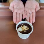 B-yond - お店でも提供開始　ぜんざい 350円