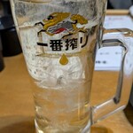 ガラ喰楽学校 - 生ビールの写真撮り忘れた（飲み会の時はいつも忘れる）
