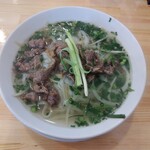 PHO HA NOI - セットのフォー炒め牛肉入り