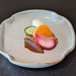 うなぎ料理 よし宗 - お新香