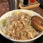 特級鶏蕎麦龍介 - 料理写真:特龍汁なし(並,麺300g:1,000円)脂、ニンニク少なめ