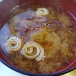 プラザホテル古川 - 具は、焼麩っていうか板麩だな