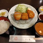 すゞ家 赤門店 - 味噌ヒレカツ定食