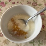 龍華園 - デザートのヨーグルト