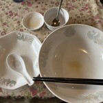 龍華園 - 完食！ご馳走様でした！！