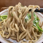 鼓志 - 【限定】三関セリ中華(特盛・手もみ太麺)