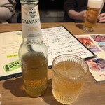 Pizza.肉.ワイン.イルフォルノドーロ - イタリアンのジンジャーエル　