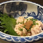 寿し処 今 - タラ白子ポン酢