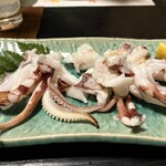 寿し処 今 - アオリイカ　ゲソ炙り