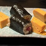 寿し処 今 - だし巻き、鉄火巻き、シジミ赤出汁