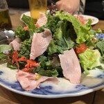 Pizza.肉.ワイン.イルフォルノドーロ - さらだ