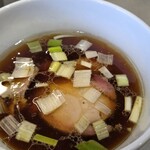 Crazy Jenny - 醤油の良い香りがたった「つけ汁」の中のチャーシューは「つるし」の本格的でした♪