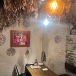 Pizza.肉.ワイン.イルフォルノドーロ - 1番　奥の席