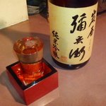 居酒屋 馬之助 - 吉祥寺"居酒屋 馬之助"純米酒「岩屋弥兵衛」600円