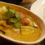 野菜のカレー\780。具がたくさん入っています！