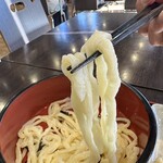 武蔵野うどん きやんち - 【2025.12.6(土)】冷木桶うどんの麵