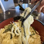 武蔵野うどん きやんち - 【2025.12.6(土)】冷木桶うどんの麺