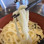 武蔵野うどん きやんち - 【2025.12.6(土)】冷木桶うどんの麵