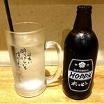 とさか - 「ホッピーセット黒」（418円）