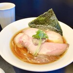 らぁ麺 飛鶏 - ■地鶏の生揚げ醤油そば　豚増し　1,600円