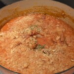 グランサンク - 豚肩肉とソーセージのカスレ風