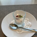 Dining & Bar TENQOO - 前菜　カブのムース？