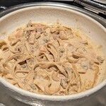 グランサンク - 本日のパスタ　ポルチーニ茸のクリームパスタ