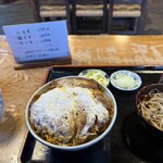 生そば とやま - 料理写真:カツ丼