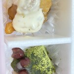 なだ万厨房 - 抹茶小豆味わらび餅