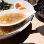 麺 鍾馗 - 背脂煮干スープ！