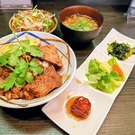 阿倍野　台湾キッチン　ソウ - 魯肉飯 ランチセット  デザートも有り