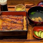 しんぱち食堂 - しんぱち食堂 茅場町店 鰻重 特上 税込3,300円