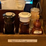 しんぱち食堂 - しんぱち食堂 茅場町店 卓上調味料類など