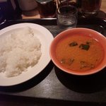 赤いカリー540円