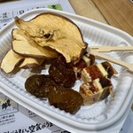 信州くらうど - 市田柿ミルフィーユと巨峰とりんごのドライフルーツ