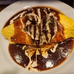 美味卵家 - 牛タン赤ワインの煮込みのせ（オムライス）