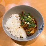 中華蕎麦 はる - 麻婆豆腐丼
