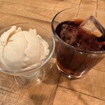 mamma - 栗のジェラート＆アイスティー