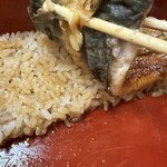 うなぎ 浜名 - 背開き蒸しありご飯も立っておりタレとの相性も良い